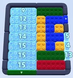 Niveau de Color Block Jam : capture du plateau