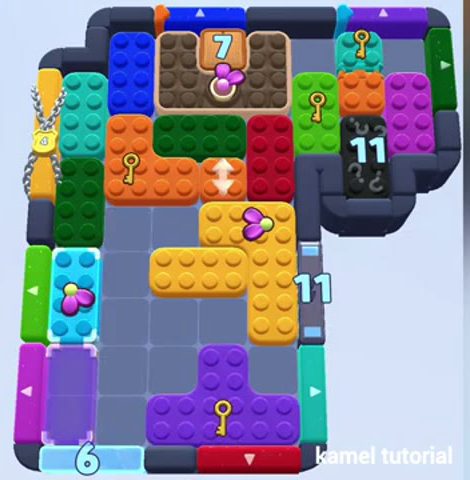 Color Block Jam 1499. bölüm: tahtanın ekran görüntüsü