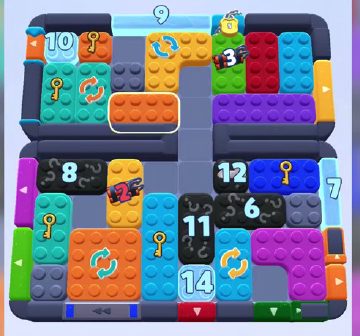 Color Block Jam 레벨 1265 / 1270 / 1290 / 2200: 보드 스크린샷