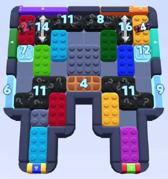 Color Block Jam 1203 / 1205 / 2115. bölüm: tahtanın ekran görüntüsü