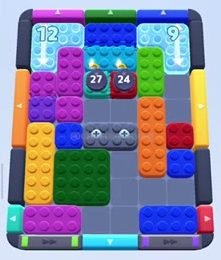 Niveau de Color Block Jam : capture du plateau