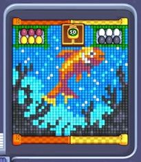 Pixel Flow уровень 526: скриншот поля