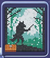 Pixel Flow level 1308: screenshot of the board