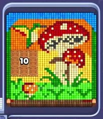 Pixel Flow level 853: screenshot of the board