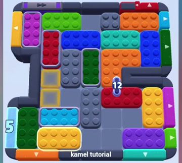Color Block Jam 레벨 1285 / 1264 / 1267: 보드 스크린샷