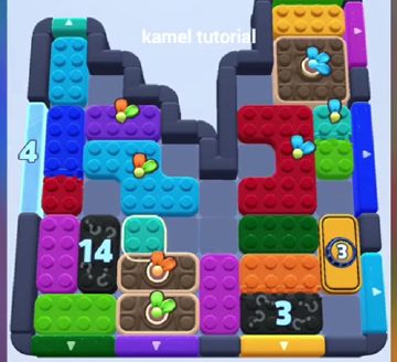 Color Block Jam 1427. bölüm: tahtanın ekran görüntüsü