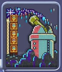 Pixel Flow уровень 584: скриншот поля