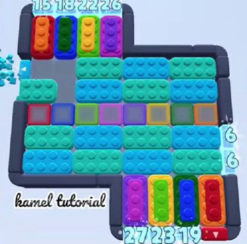 Color Block Jam 레벨 1722 / 1870 / 2729: 보드 스크린샷
