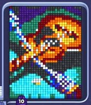Pixel Flow уровень 2225: скриншот поля