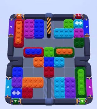 Color Block Jam 레벨 1403 / 1406: 보드 스크린샷