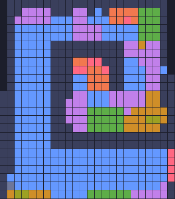 Color Block Jam niveau 83 : capture du plateau