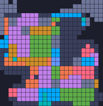 Color Block Jam 레벨 1462 / 1465: 보드 스크린샷