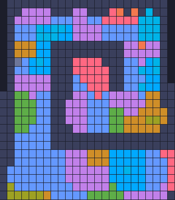 Color Block Jam niveau 83 / 406 : capture du plateau