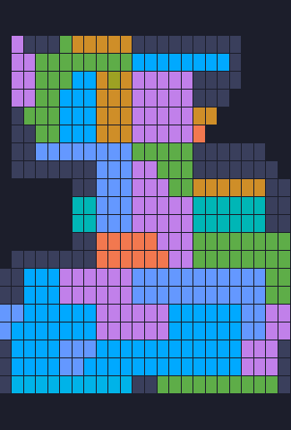 Color Block Jam 397. bölüm: tahtanın ekran görüntüsü