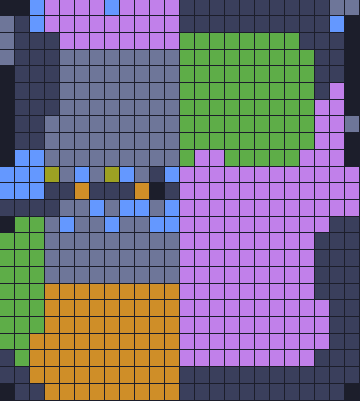 Color Block Jam ステージ 1295 / 1298：盤面のスクリーンショット