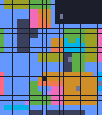 Color Block Jam 1780. bölüm: tahtanın ekran görüntüsü