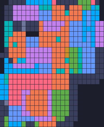 Color Block Jam level 1193 / 1195: screenshot of the board