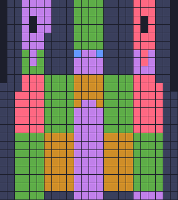 Board layout of the level (schematic)