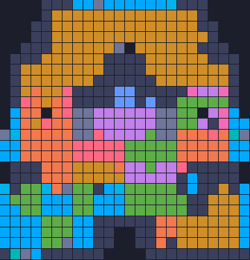 Board layout of the level (schematic)