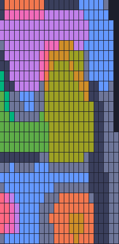 Color Block Jam 레벨 104 / 492 / 942 / 1498: 보드 스크린샷