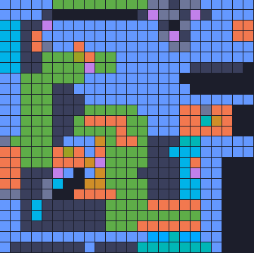 Color Block Jam ステージ 1775：盤面のスクリーンショット