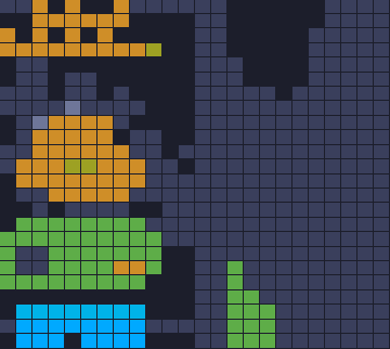 Color Block Jam 1787. bölüm: tahtanın ekran görüntüsü
