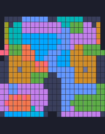 Color Block Jam level 270: screenshot of the board