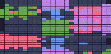 Color Block Jam 1702 / 2709. bölüm: tahtanın ekran görüntüsü